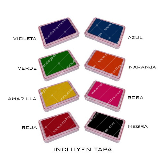 Kit de Almohadillas de 8 colores