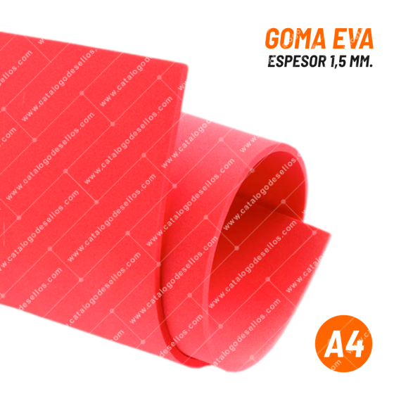 Goma Eva / Suplemento para Sellos 1,5mm.