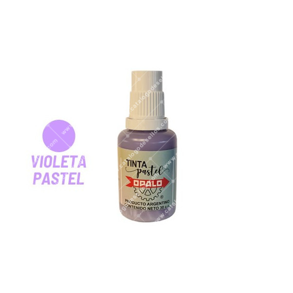 Tinta Opalo Violeta Pastel 30cc.