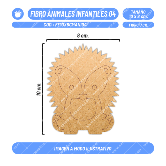 Fibrofácil Animales Infantiles 04