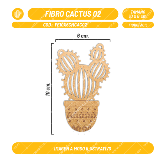 Fibrofácil Cactus 02