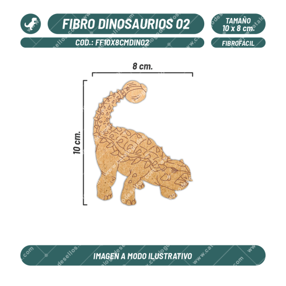 Fibrofácil Dinosaurios 02