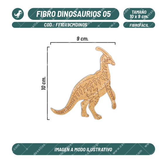 Fibrofácil Dinosaurios 05