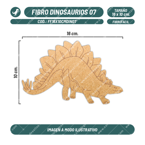 Fibrofácil Dinosaurios 07