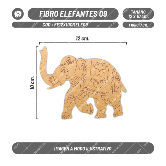 Fibrofácil Elefantes 09