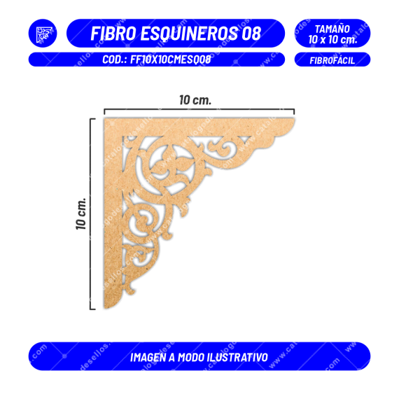 Fibrofácil Esquineros 08