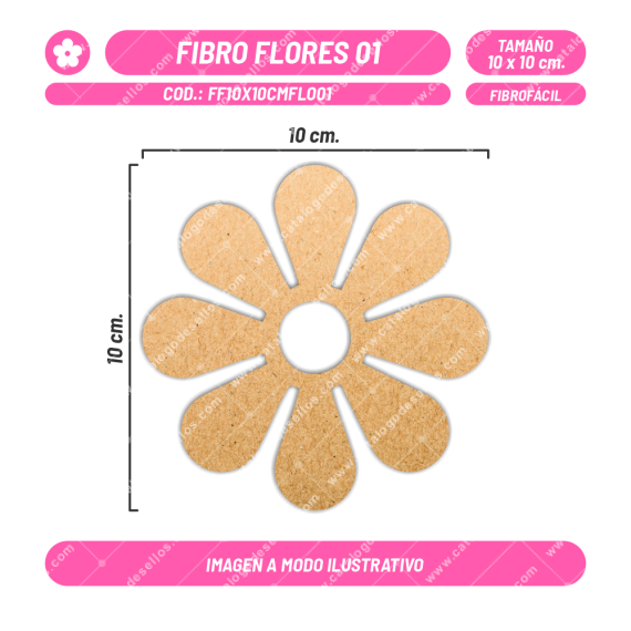Fibrofácil Flores 01