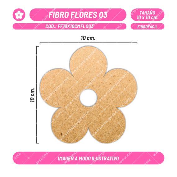 Fibrofácil Flores 03