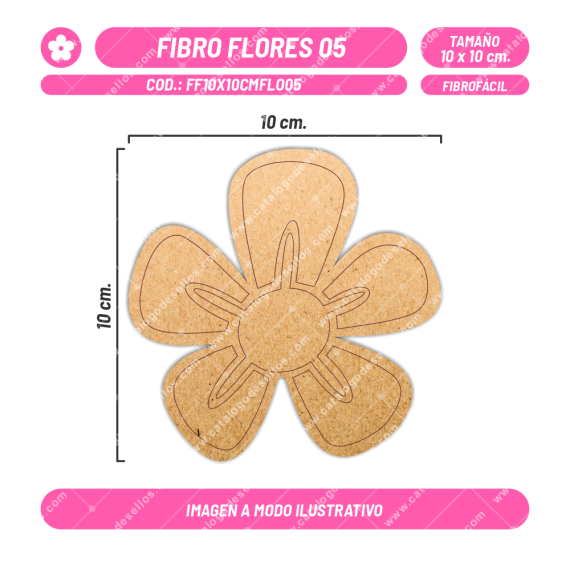 Fibrofácil Flores 05