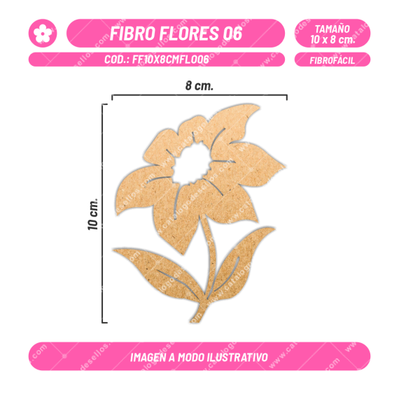 Fibrofácil Flores 06