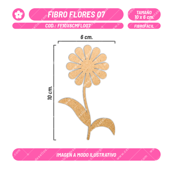 Fibrofácil Flores 07