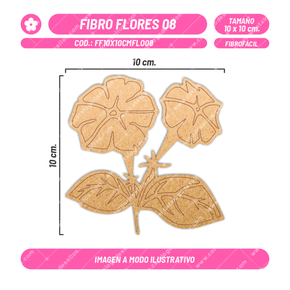 Fibrofácil Flores 08