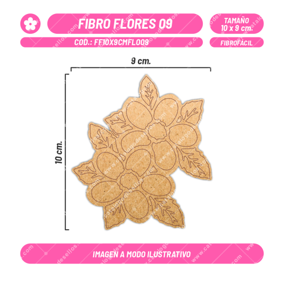 Fibrofácil Flores 09