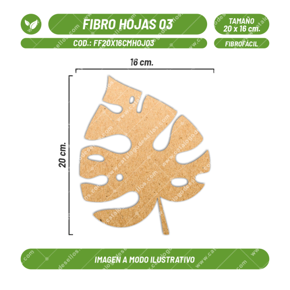 Fibrofácil Hojas 03