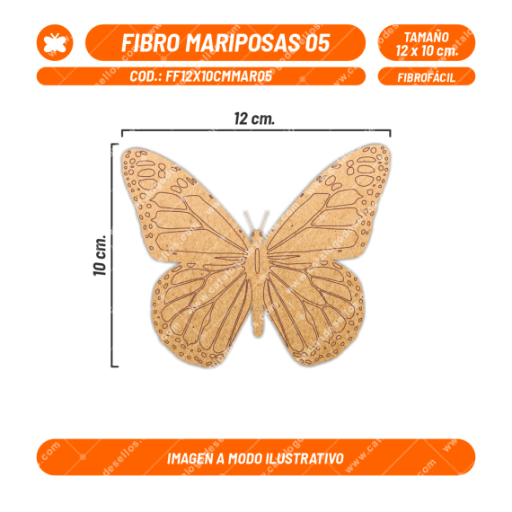 Fibrofácil Mariposas 05