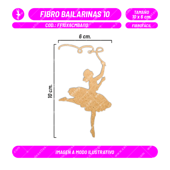 Fibrofácil Bailarinas 10
