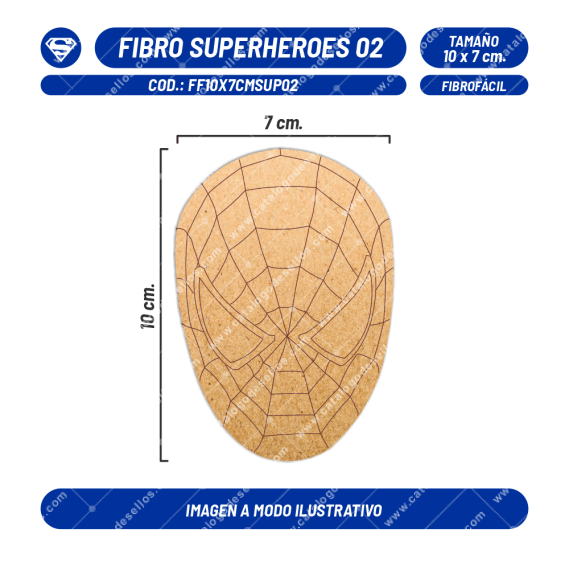 Fibrofácil Superhéroes 02