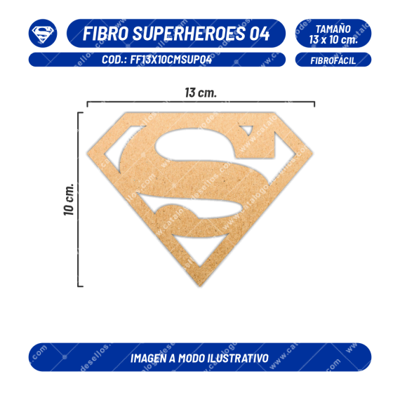 Fibrofácil Superhéroes 04