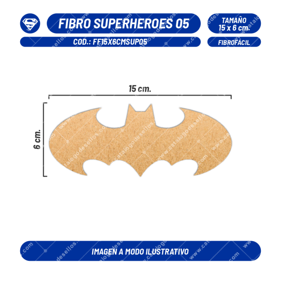Fibrofácil Superhéroes 05