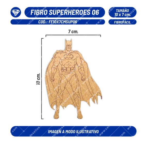 Fibrofácil Superhéroes 06