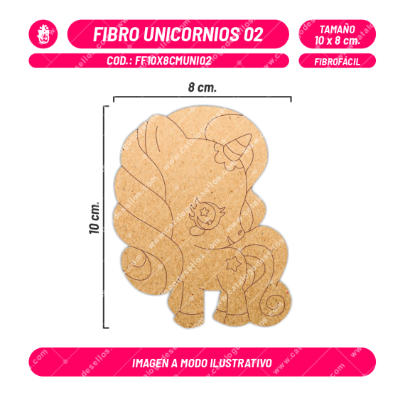 Fibrofácil Unicornios 02