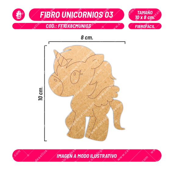Fibrofácil Unicornios 03