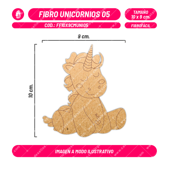 Fibrofácil Unicornios 05