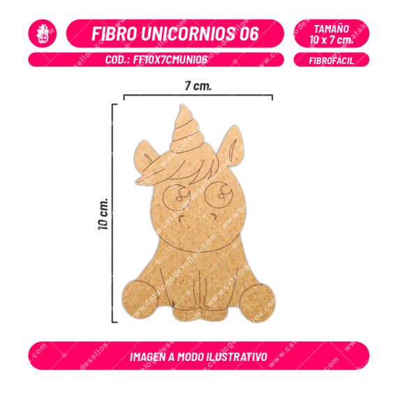 Fibrofácil Unicornios 06